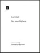 Der Neue Orpheus, Op. 16 Vocal Solo & Collections sheet music cover